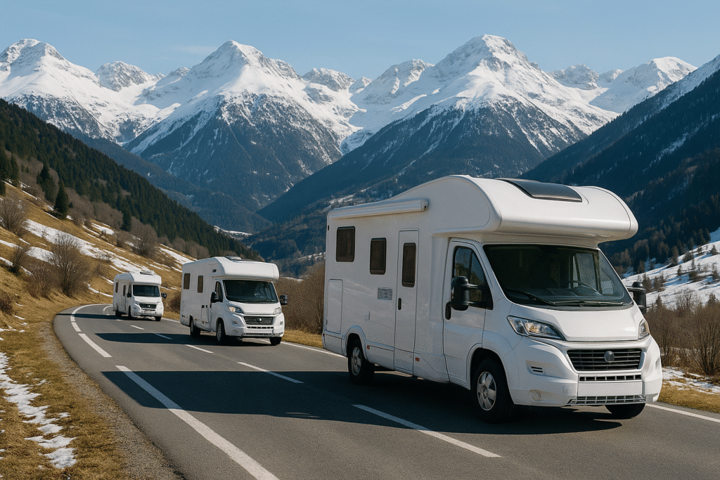 Los mejores destinos de invierno en autocaravana por España